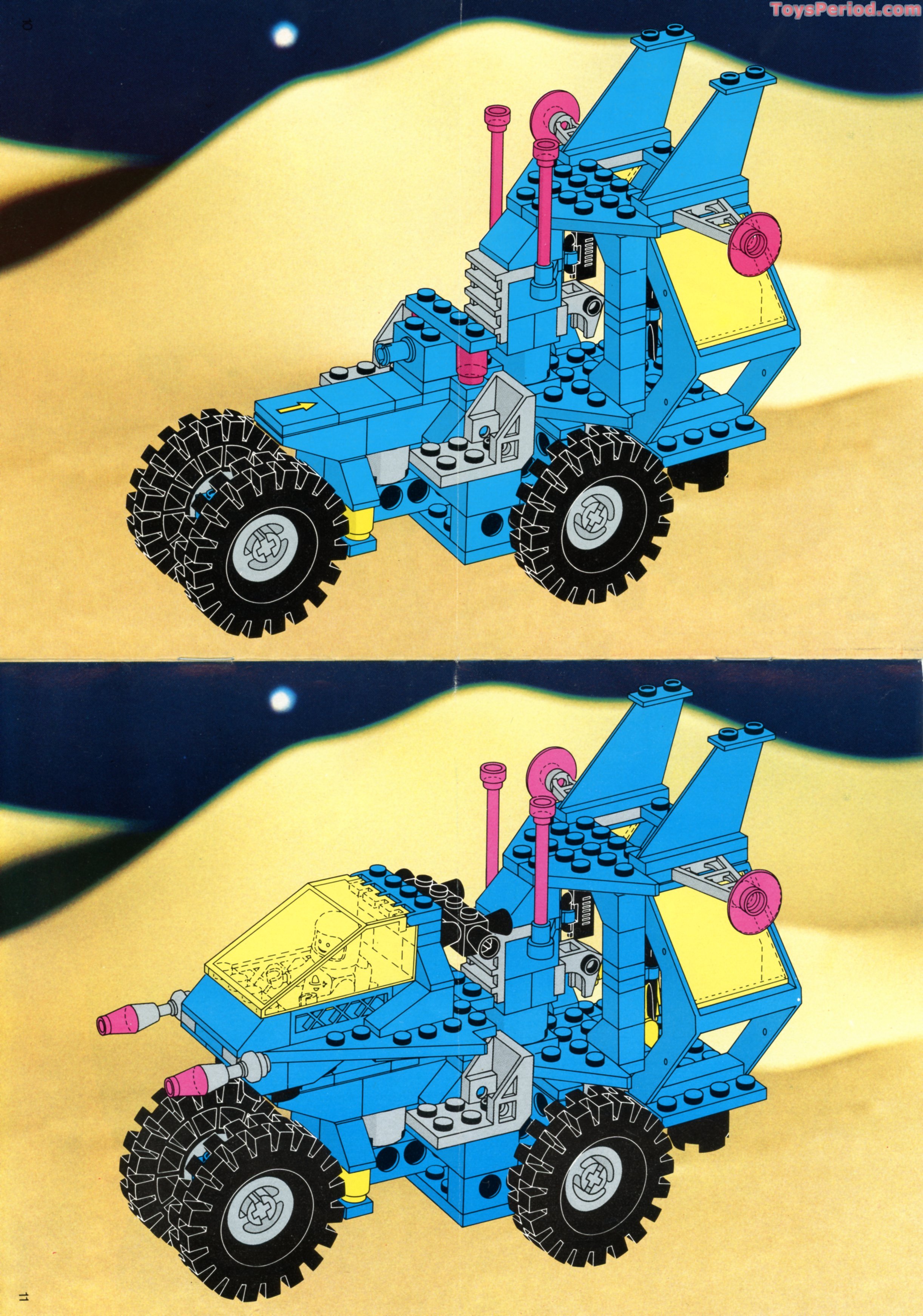 LEGO 6926 Mobile Recovery Vehicle Instructions and Parts List