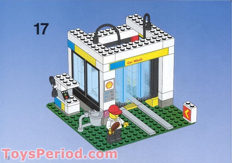 LEGO 1255-1 Shell Promotional Set Service Station Series Car