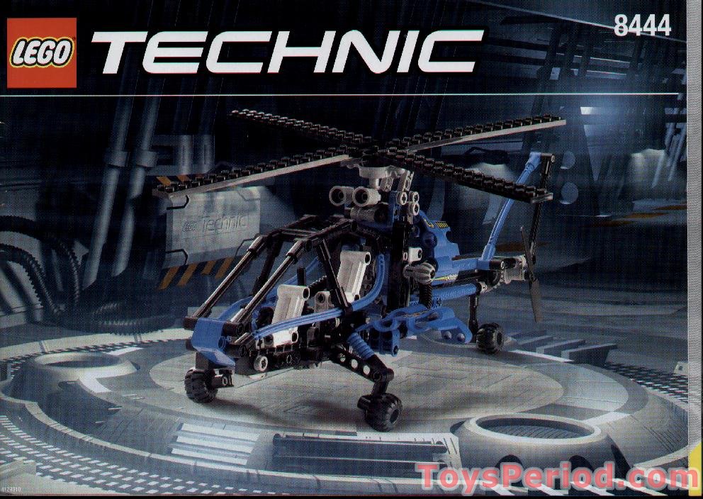 LEGO 8444 Air Enforcer Instructions and Parts List