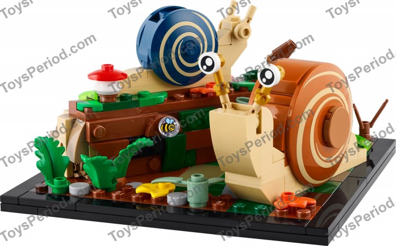 LEGO 40788 Friendly Snails Set Parts List