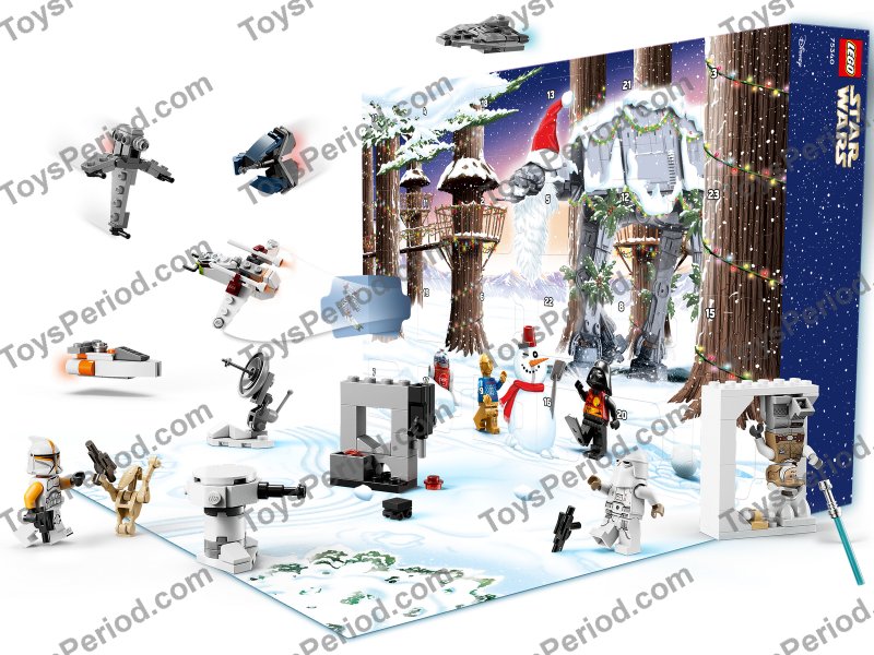 小物 MI4586 LEGO 75340 Advent Calendar 2022, Star Wars Set Parts List