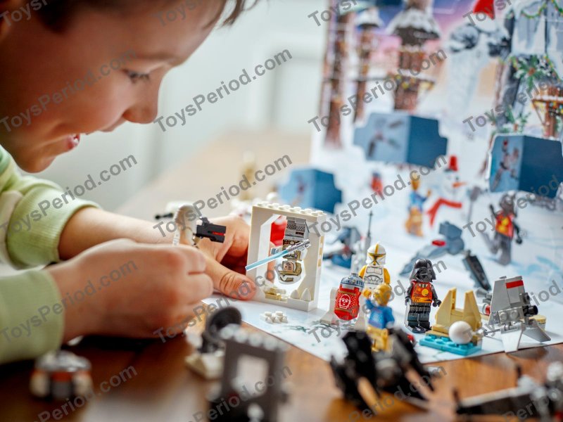 LEGO 75340 Advent Calendar 2022, Star Wars Set Parts List