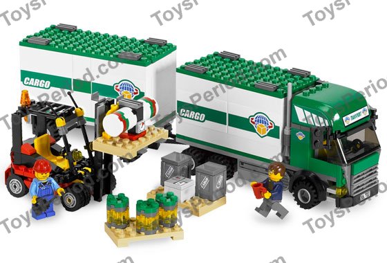 LEGO 7733 Truck and Forklift Instructions and Parts List