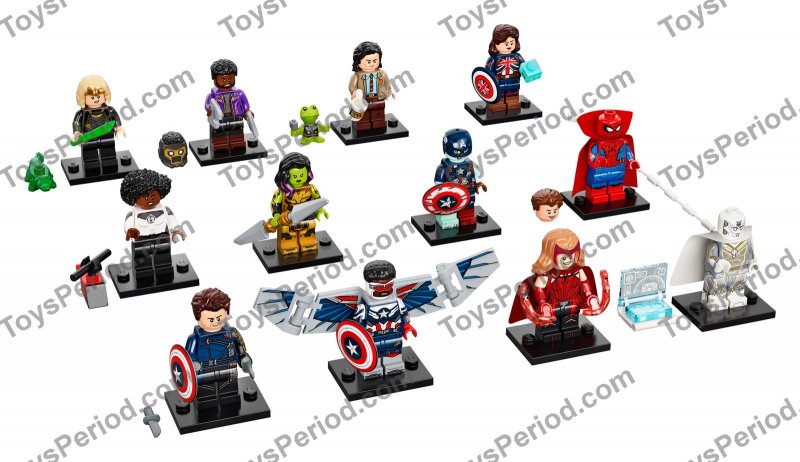 LEGO 71031 Minifigure, Marvel Studios Set Parts List