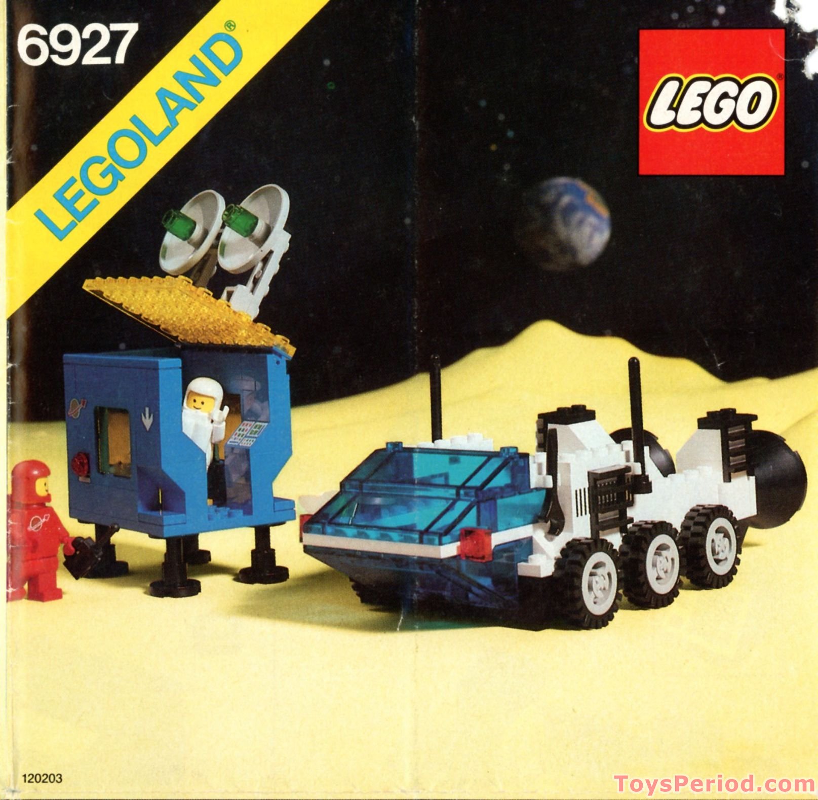 LEGO 6927 All-Terrain Vehicle Instructions and Parts List