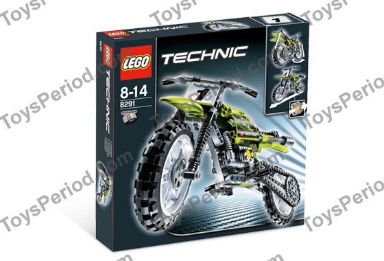 LEGO 8291 Dirt Bike Instructions and Parts List