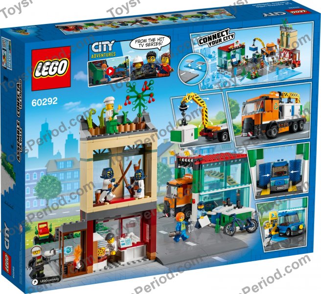 LEGO 60292 Town Center Set Parts List
