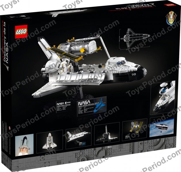 LEGO 10283 NASA Space Shuttle Discovery Set Parts List