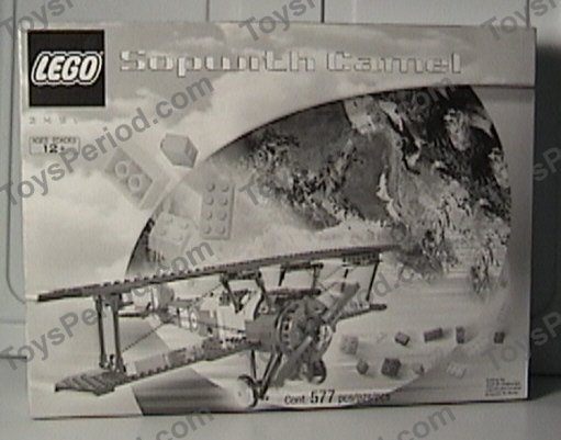 LEGO 3451 Sopwith Camel Set Parts Inventory and