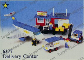 LEGO 6377 Delivery Center Instructions and Parts List