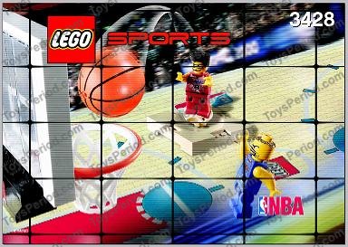 LEGO 3428 One vs One Action Instructions and Parts List