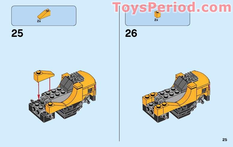 LEGO 60198 Cargo Train Instructions and Parts List
