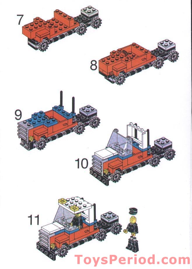 LEGO 107-2 Canada Post Promotional Mail Truck Set Set