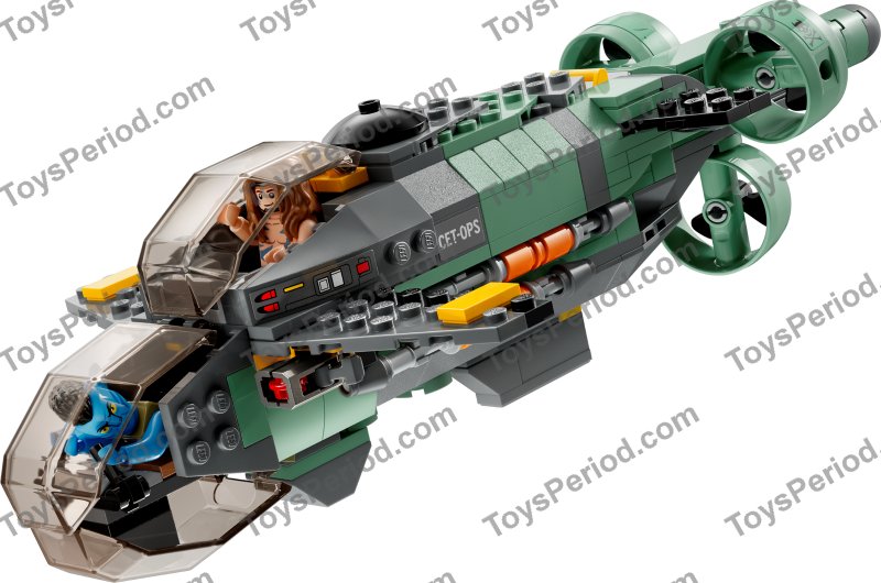 LEGO 75577 Mako Submarine Set Parts List