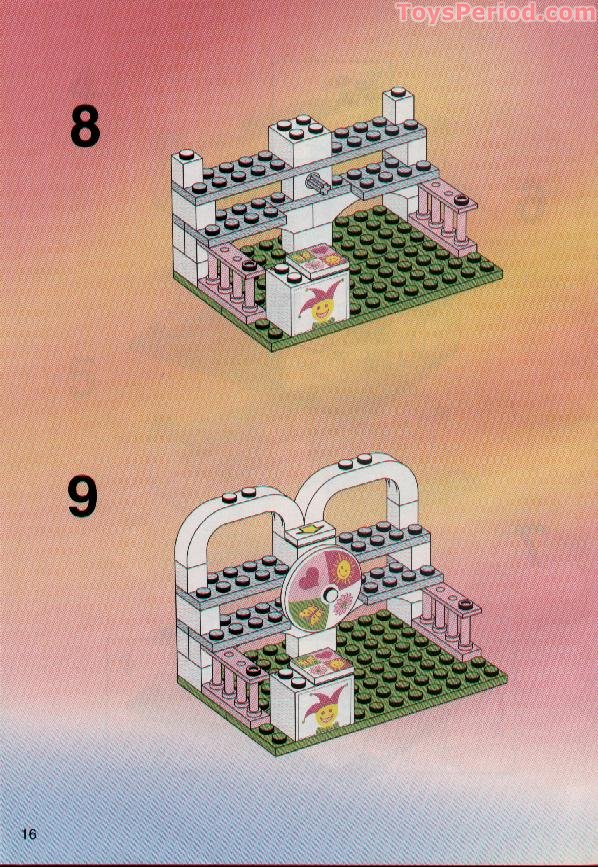 LEGO 6547 Fun Fair Instructions and Parts List