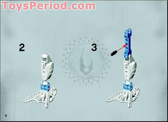 LEGO 8905 Thok Instructions and Parts List