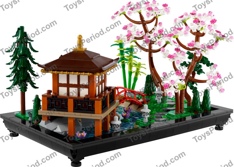LEGO 10315 Tranquil Garden Set Parts List