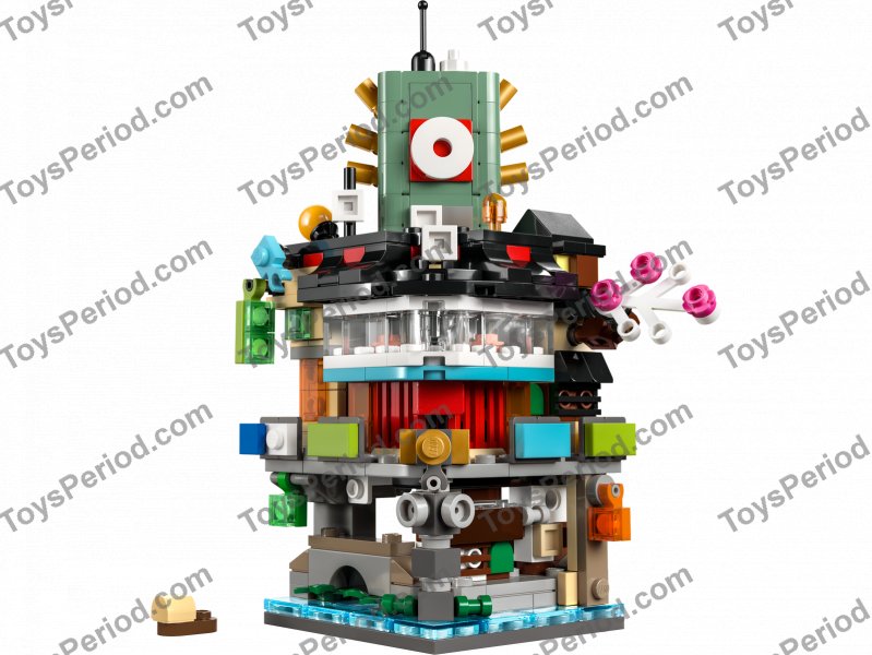 鉢　古いもの LEGO 40703 Micro NINJAGO City Set Parts List