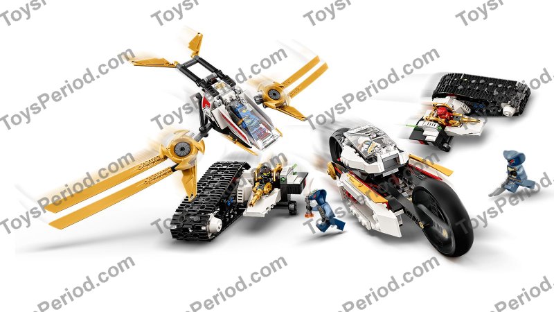 LEGO 71739 Ultra Sonic Raider Set Parts List