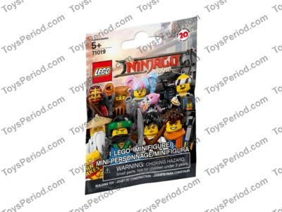ZANE 71019 ORIGINAL MINIFIGURA LEGO MINIFIGURES SERIE THE NINJAGO MOVIE