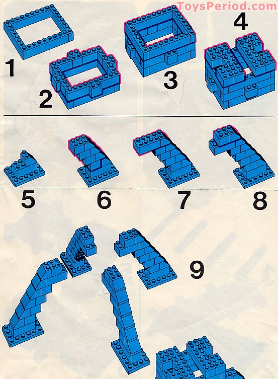 LEGO 3671 Moon Landing Set Parts Inventory and Instructions LEGO Reference Guide