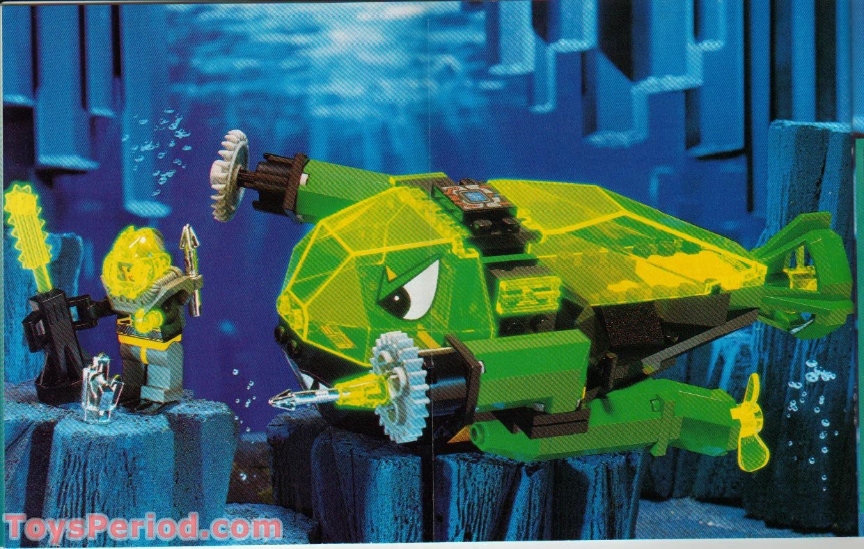 LEGO 2160 Crystal Scavenger Instructions and Parts List