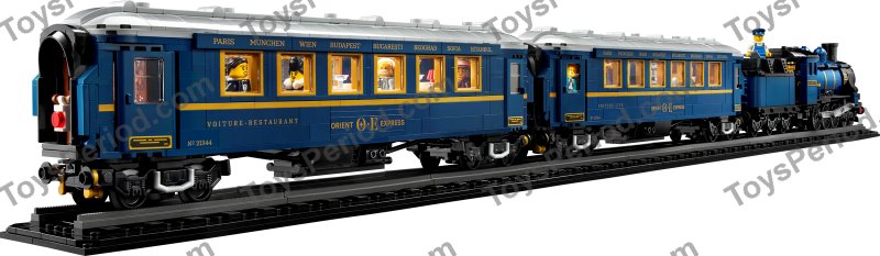 LEGO 21344 The Orient Express Train Set Parts List