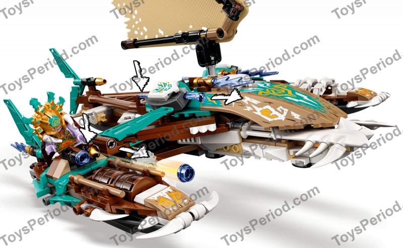 あみしょページ！ Catamaran Sea Battle 71748 | NINJAGO® | Buy online at the