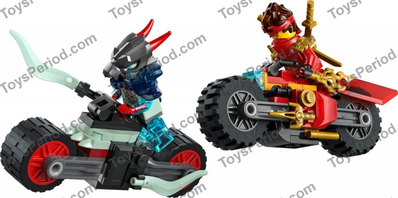 LEGO 71838 Kai's Motorcycle Speed Race Set Parts List