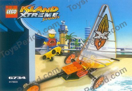 LEGO 6734 Beach Cruiser Instructions and Parts List