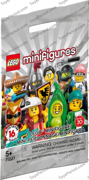 Yu！ LEGO 71027 Minifigure, Series 20 Set Parts List