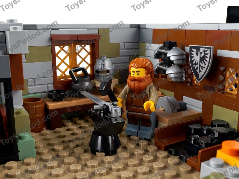 LEGO 21325 Medieval Blacksmith Set Parts List