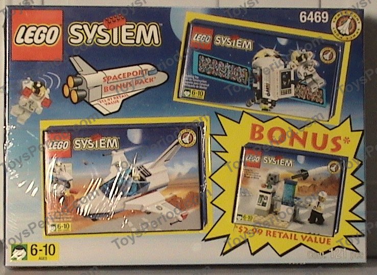 ちーこセット LEGO 6469 Space Port Value Pack Instructions and Parts List