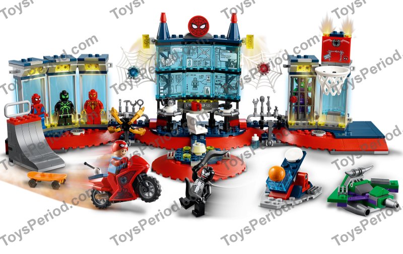 LEGO 76175 Attack on the Spider Lair Set Parts List