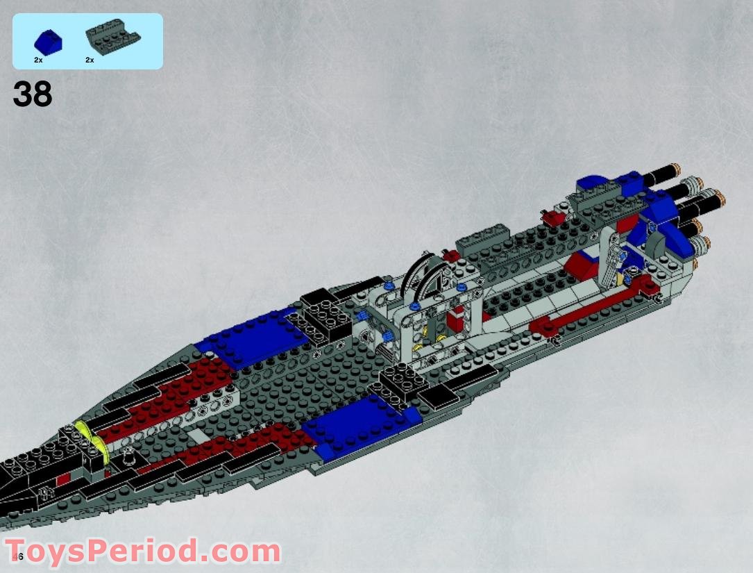 LEGO 9515 The Malevolence Instructions and Parts List