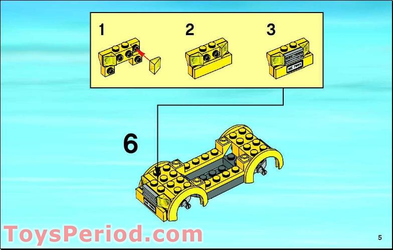 7993 LEGO 7993 Service Station Instructions and Parts List