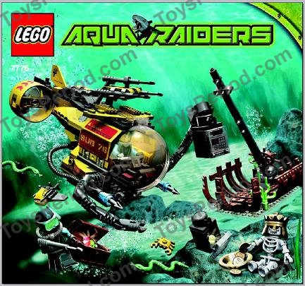 ナッキー LEGO 7776 The Shipwreck Instructions and Parts List
