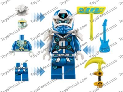 LEGO 71715 Jay Avatar - Arcade Pod Set Parts List