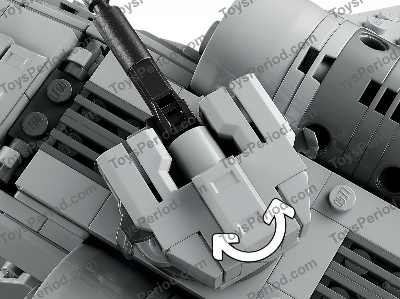 LEGO 75338 Ambush on Ferrix Set Parts List
