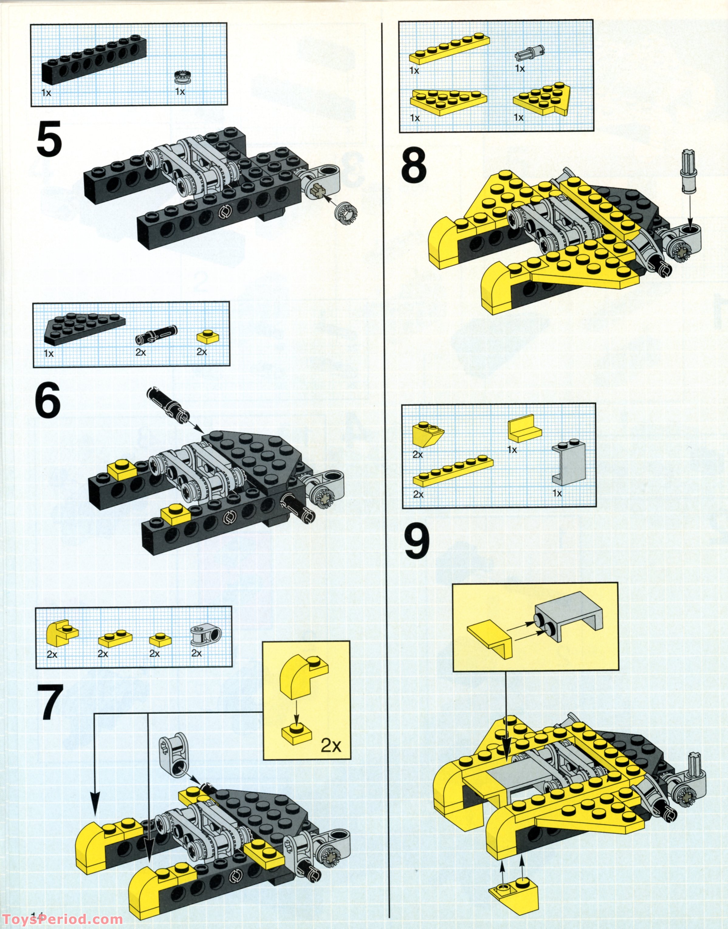 LEGO 8408 Desert Ranger Instructions and Parts List