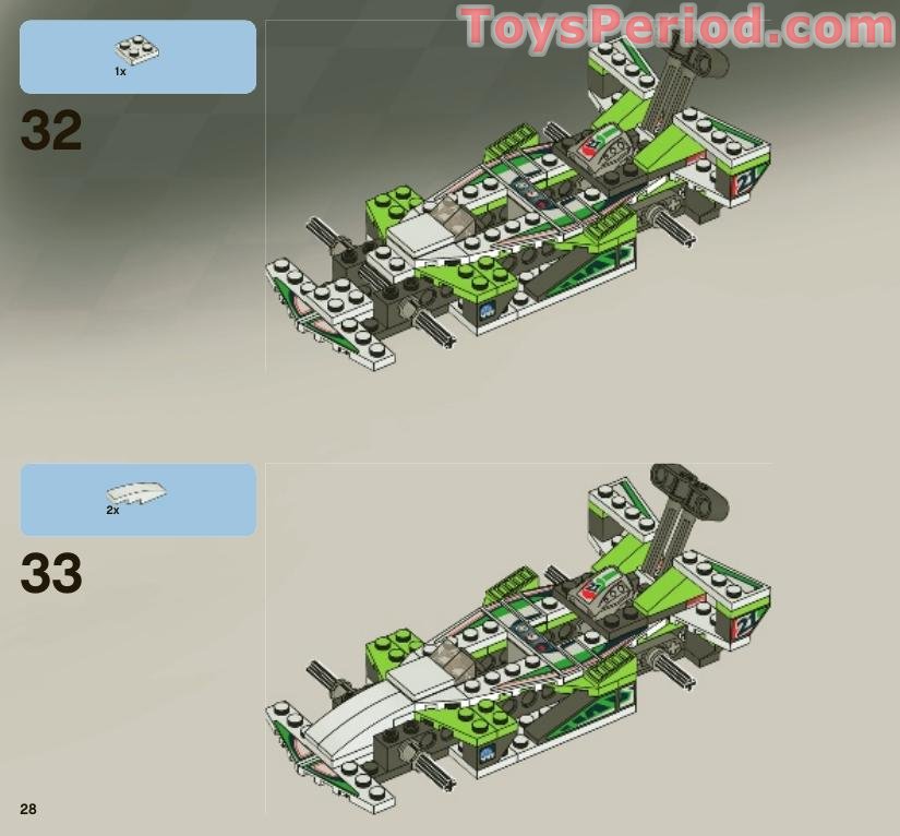 LEGO 8898 Wreckage Road Instructions and Parts List
