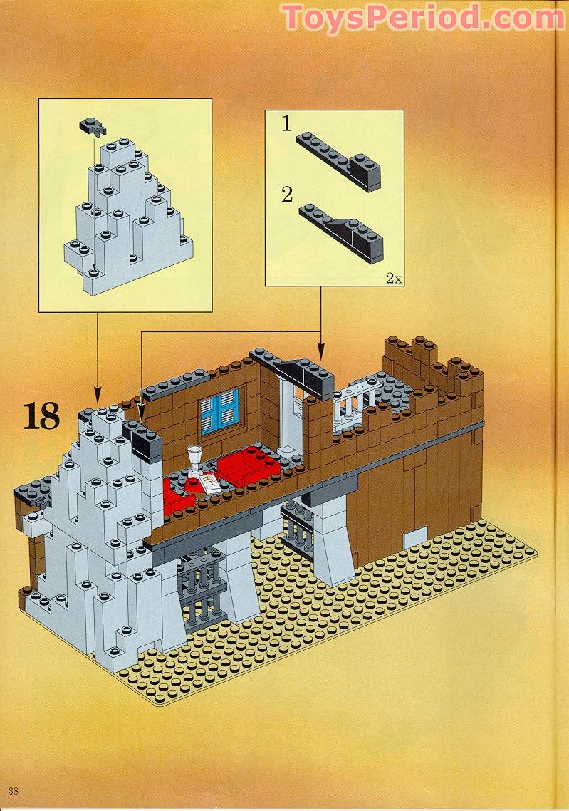 LEGO 6769 Fort Legoredo Instructions and Parts List