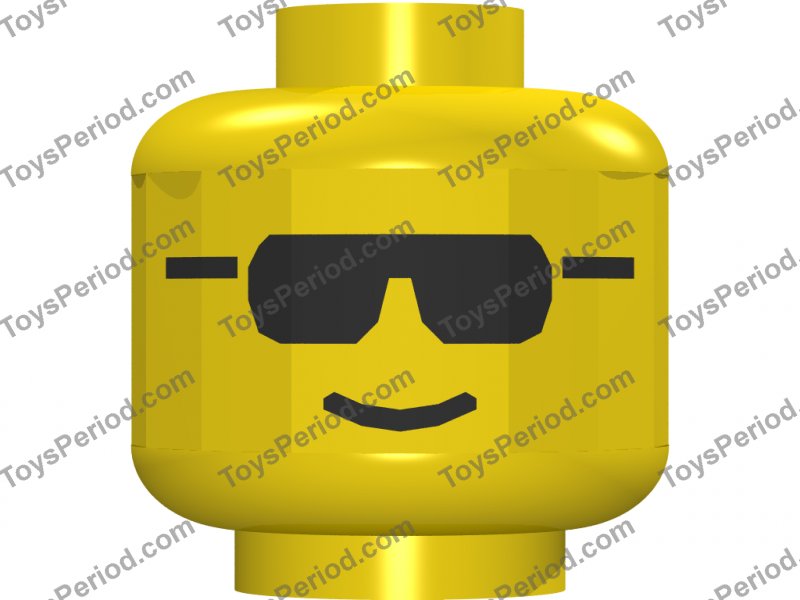 lego sunglasses head