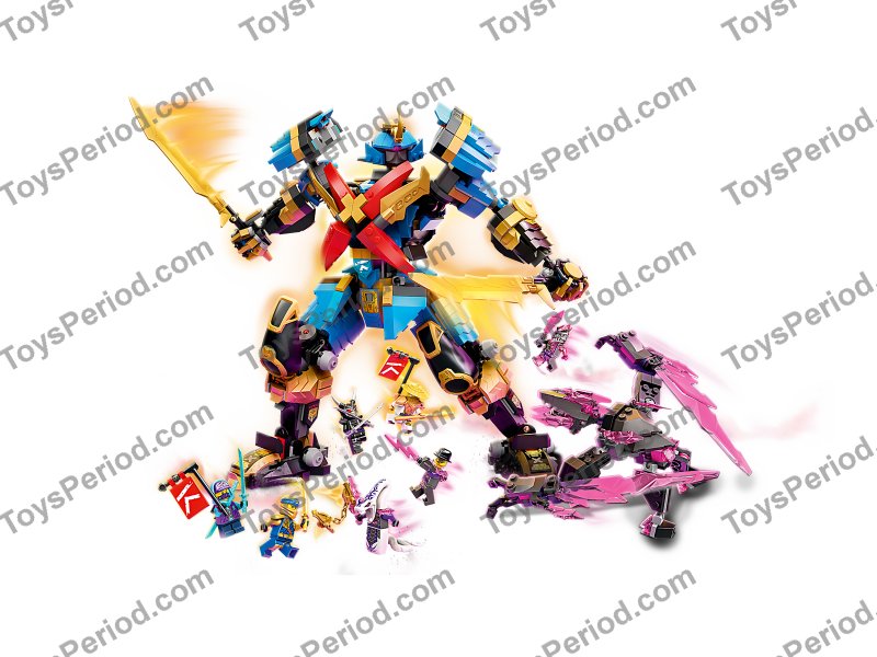 LEGO 71775 Nya's Samurai X MECH Set Parts List