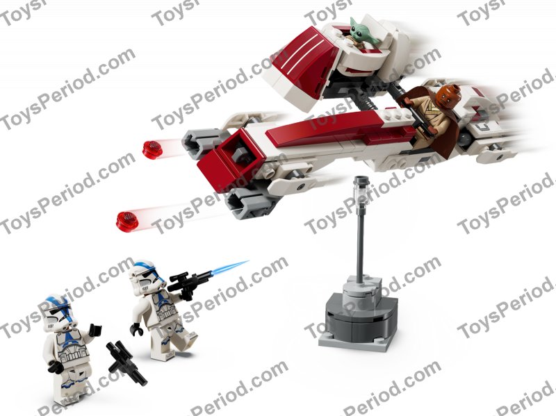 LEGO 75378 BARC Speeder Escape Set Parts List