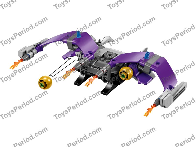 LEGO 76284 Green Goblin Construction Figure Set Parts List