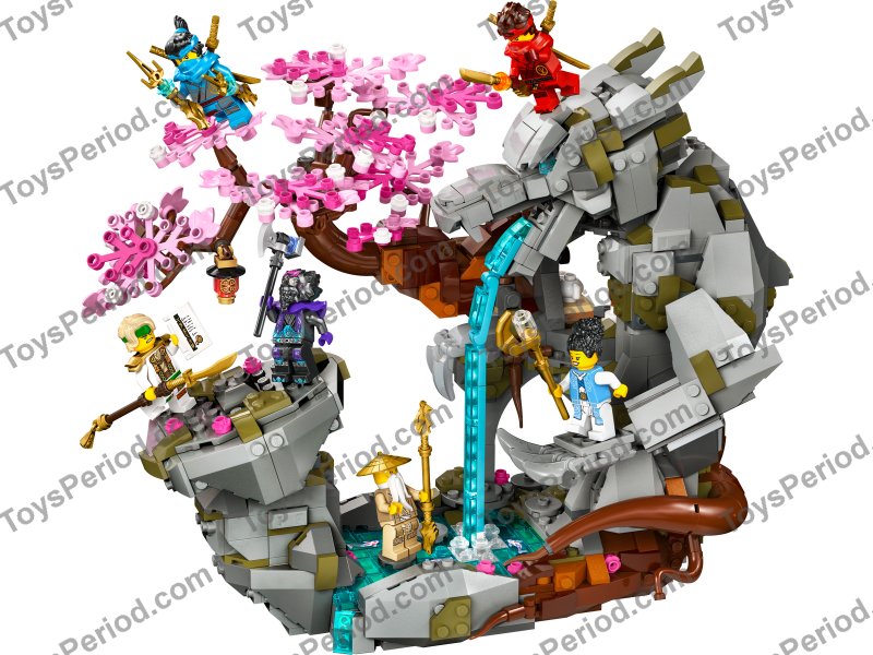LEGO 71819 Dragon Stone Shrine Set Parts List