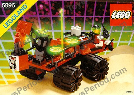 Regel 28色セット LEGO 6896 Celestial Forager Instructions and Parts List