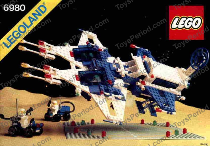 vintage lego spaceship