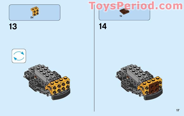 LEGO 60198 Cargo Train Instructions and Parts List